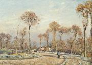 Camille Pissarro The Road to Versailles china oil painting artist